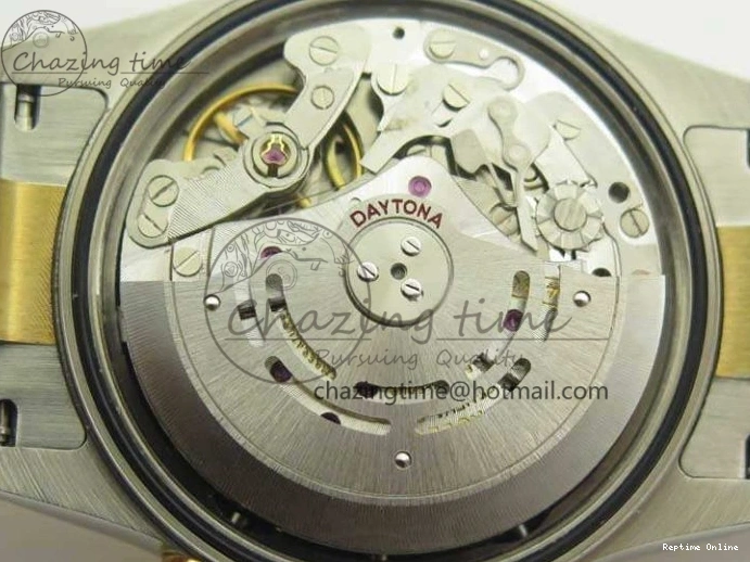 0216 Breathable Daytona SS YG BP Maker Best Edition Black Dial On SS YG Bracelet A 3456